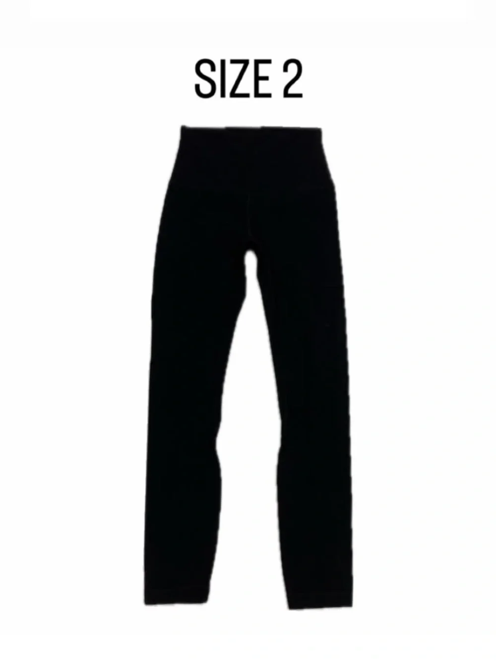 Lululemon Black Align High-Rise Leggings Pants Size 2.